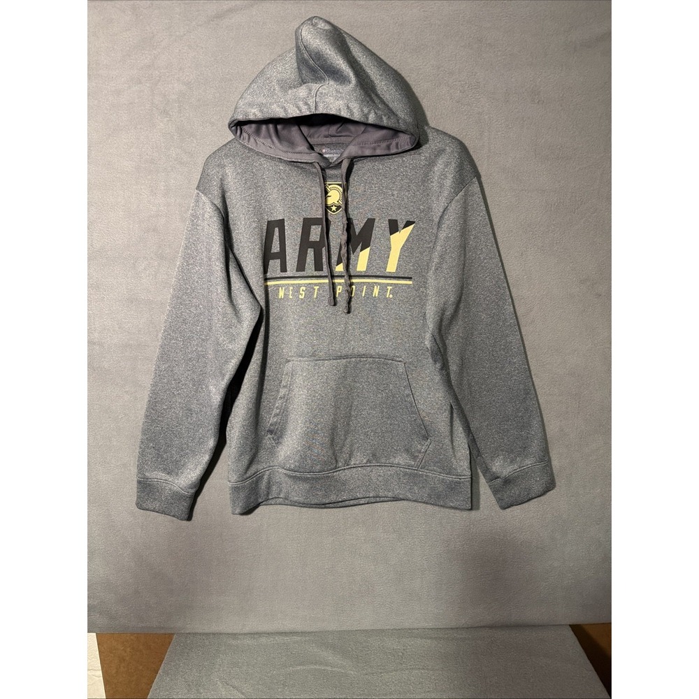Army West Point Black Knights Hoodie Mens M Champion Spellout Hooded Sweatshirt